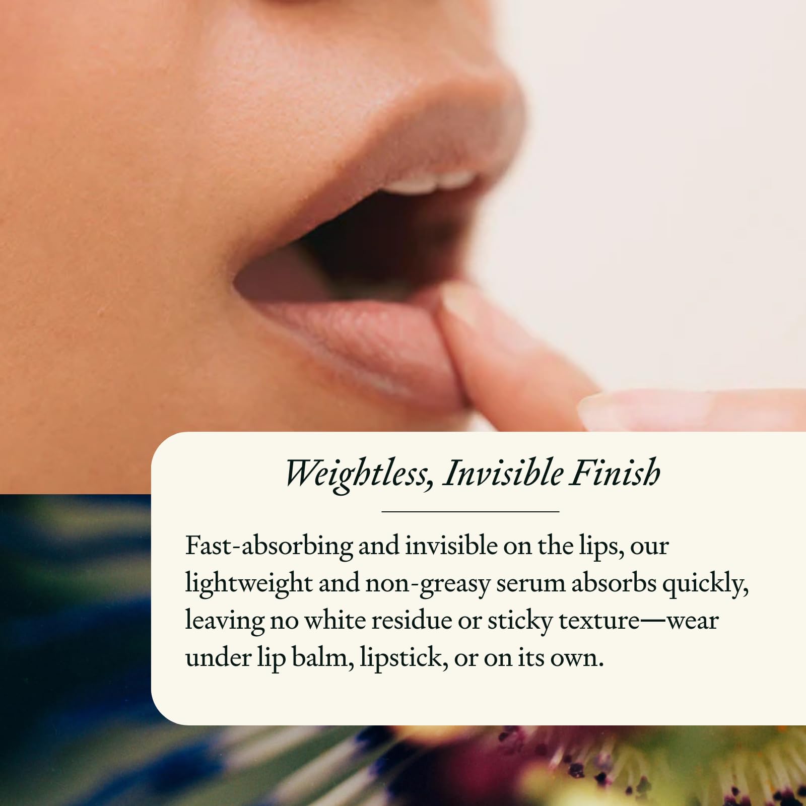 MARK Los Angeles Lip Rescue fragrance-free label for sensitive skin.
