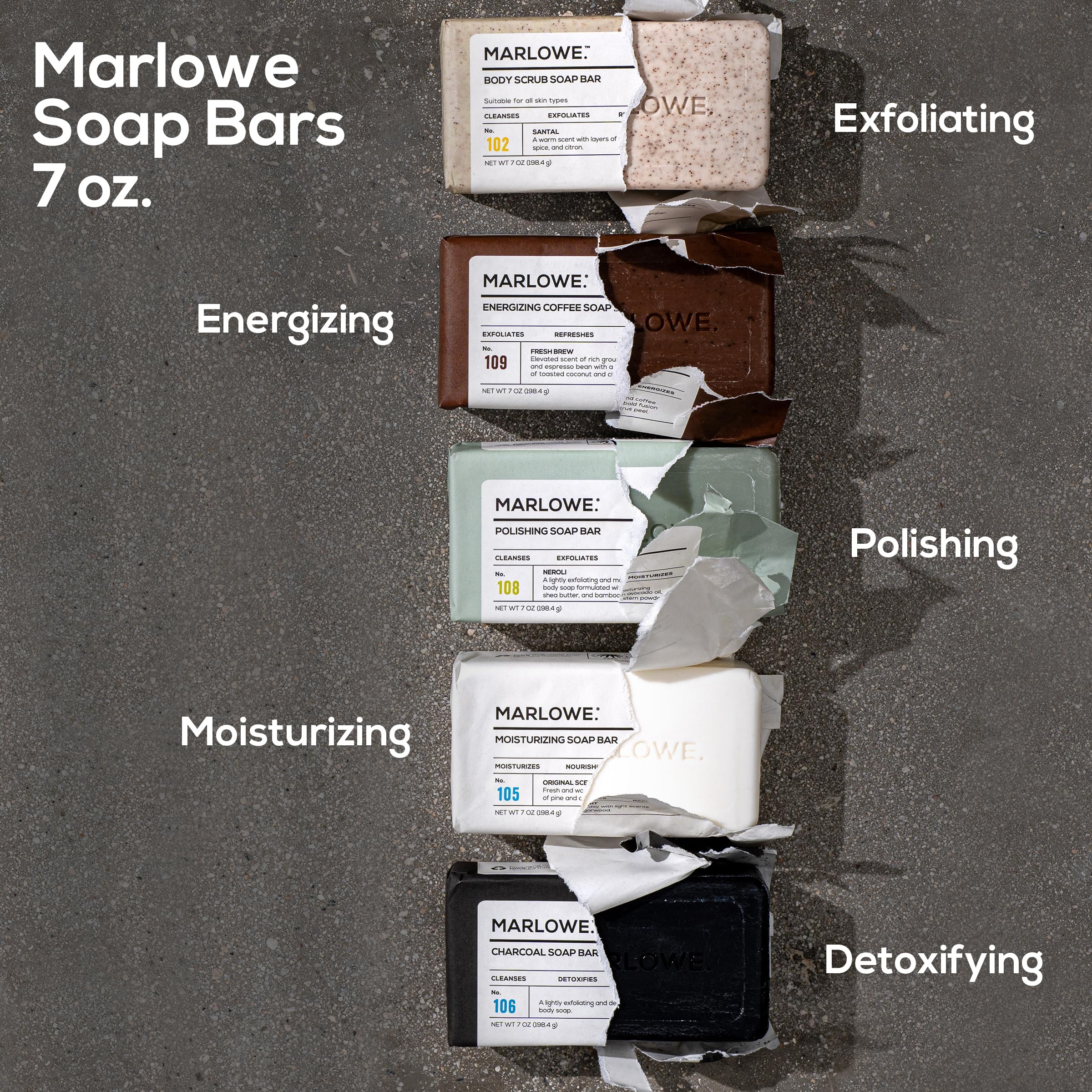 MARLOWE cocoa butter moisturizes skin image.
