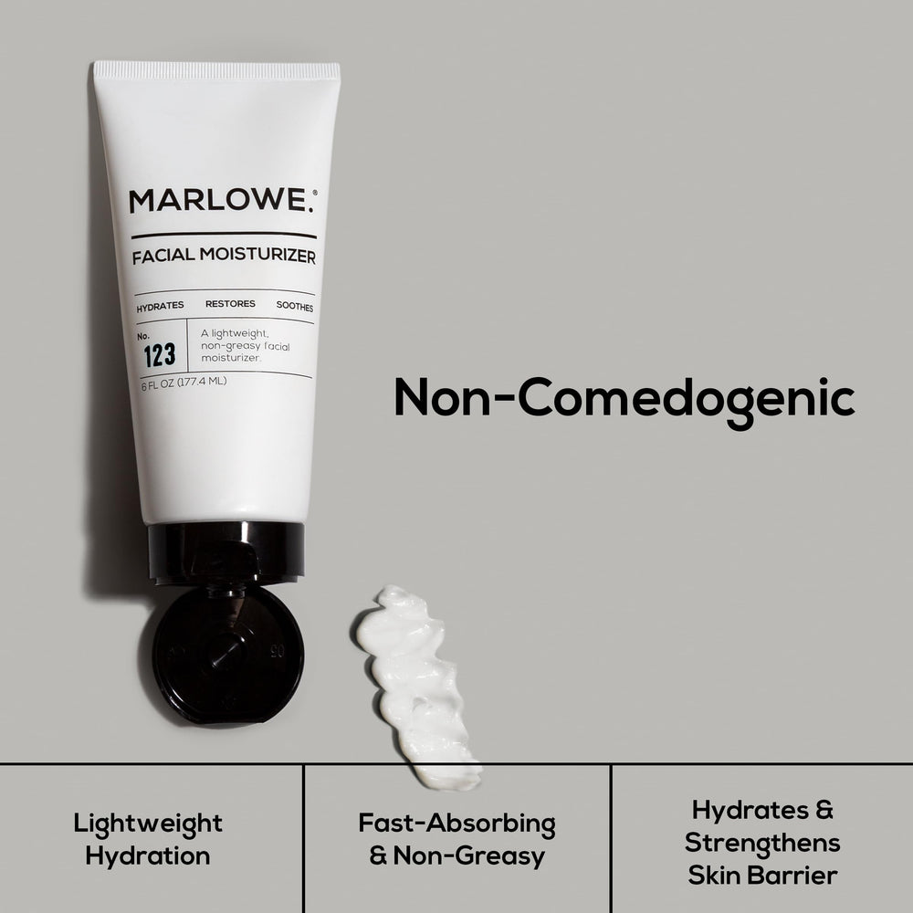 MARLOWE No. 123 application on hand shows lightweight texture.