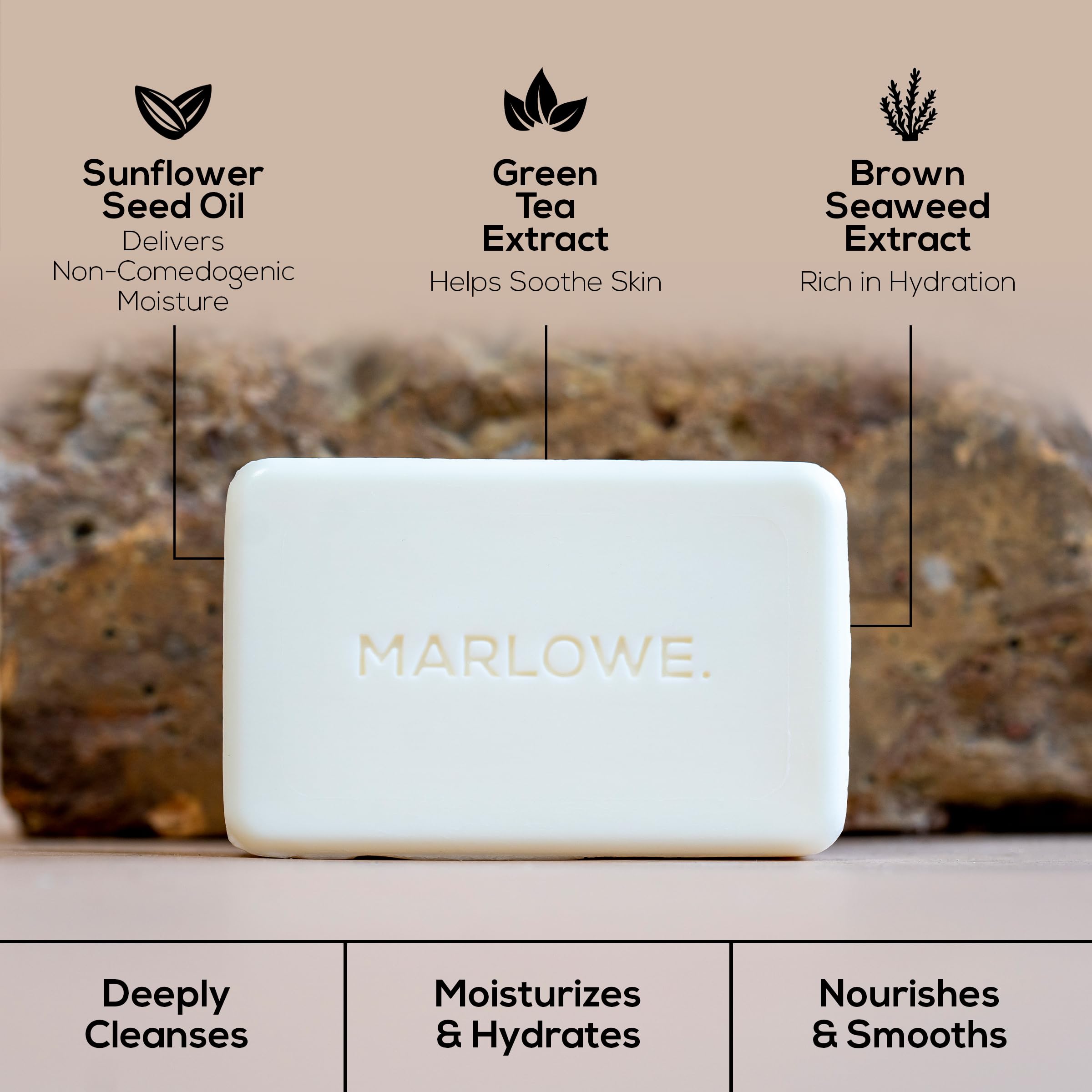 Marlowe No.105 vegan formula free of parabens and sulfates.