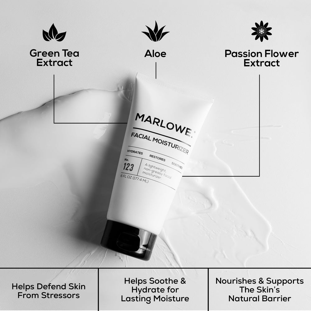MARLOWE No.204 under-eye cream tube suggests renewing coverage for tired-looking eyes