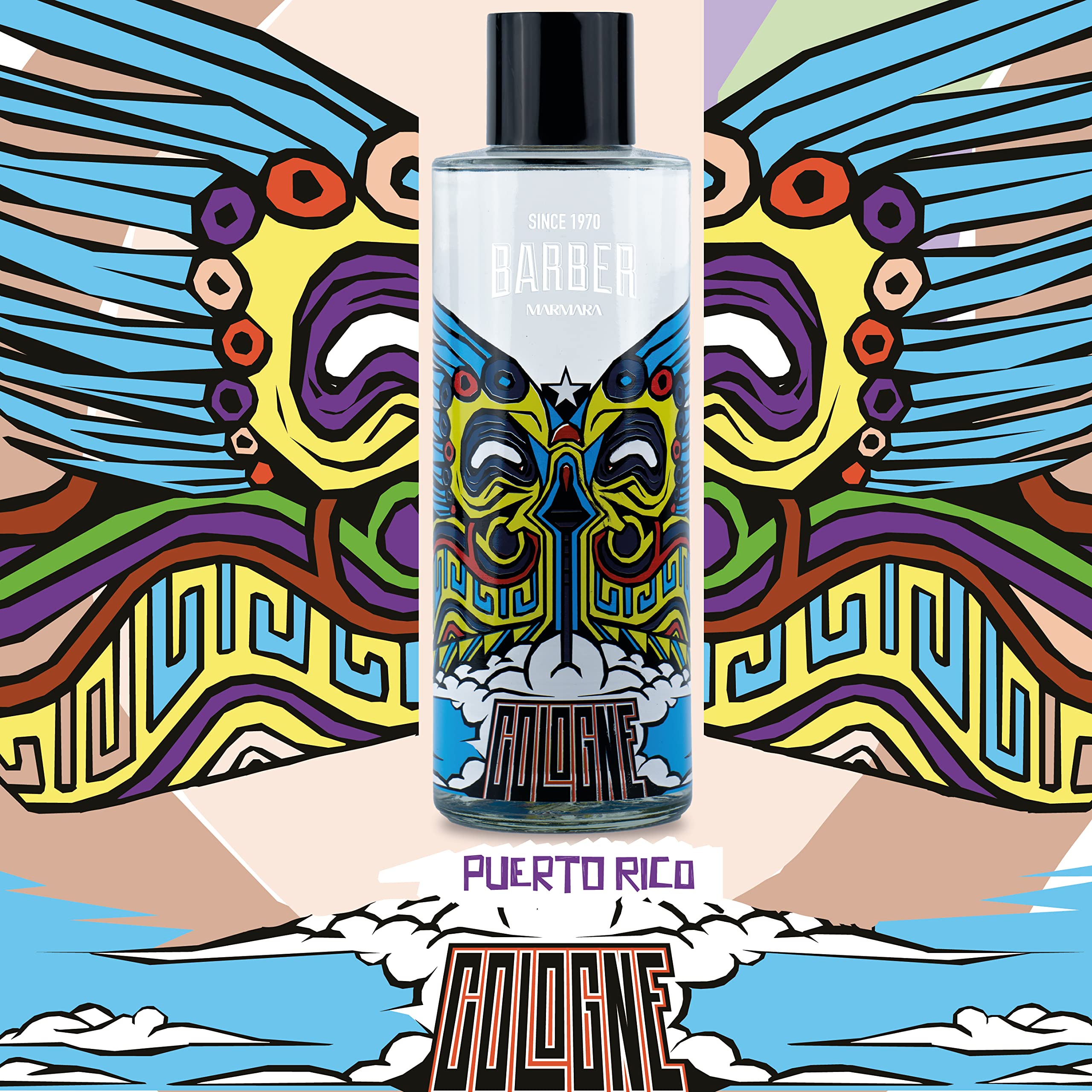 Marmara Barber Cologne made in Turkiye reflecting craftsmanship and quality.
