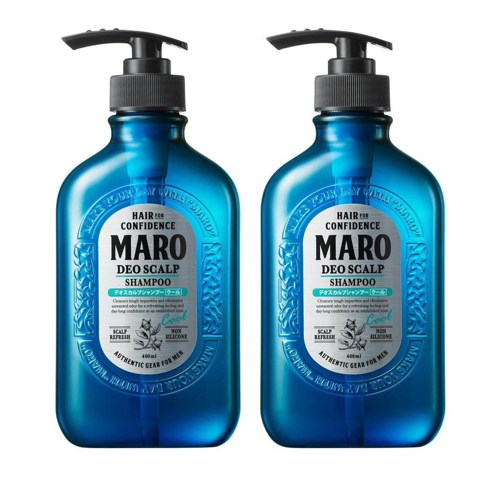 MARO Deo Scalp Shampoo bottle front view promoting root odor elimination