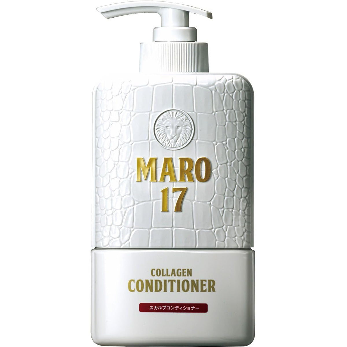 MARO17 collagen conditioner bottle front promotes scalp refreshment and hair vitality