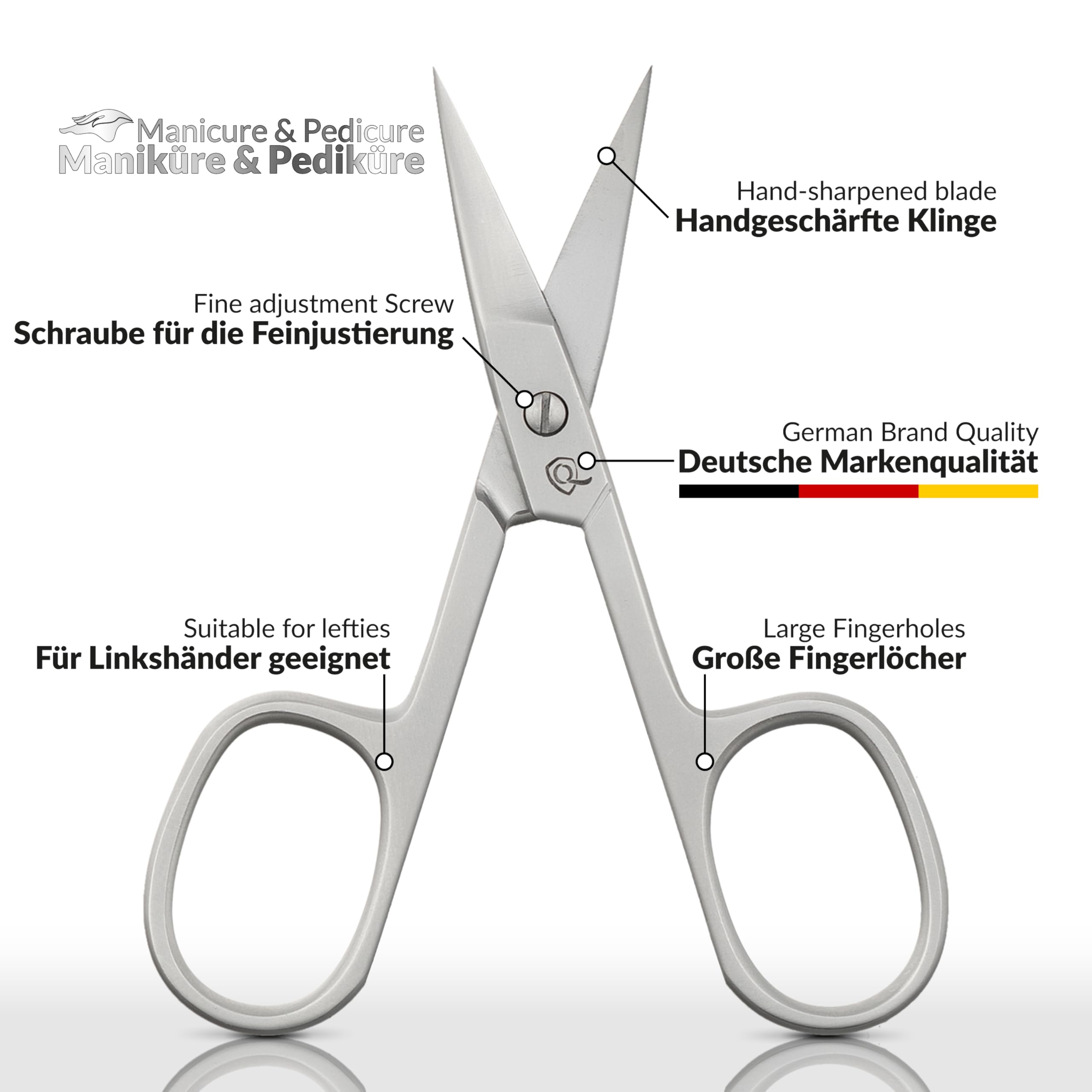 MarQus Solingen extra sharp edge for clean nail cuts