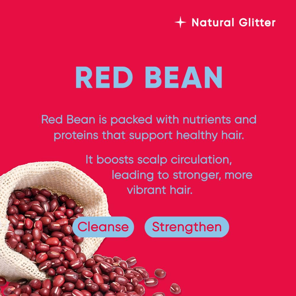 Lush lather from Mars Made Red Bean Shampoo Bar reveals silky finish.