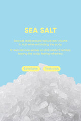 Mars Made Sea Salt Shampoo Bar lather shows gentle cleansing and silky finish