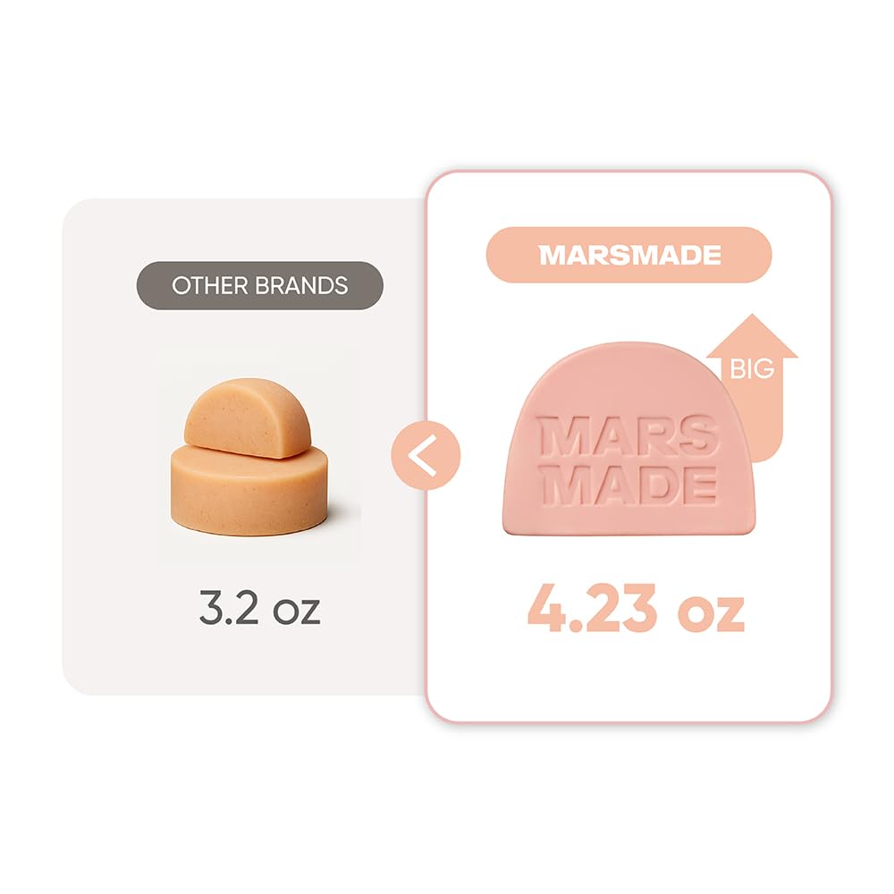 MARS MADE Castor Oil Conditioner Bar is a cruelty-free, zero-waste care option.