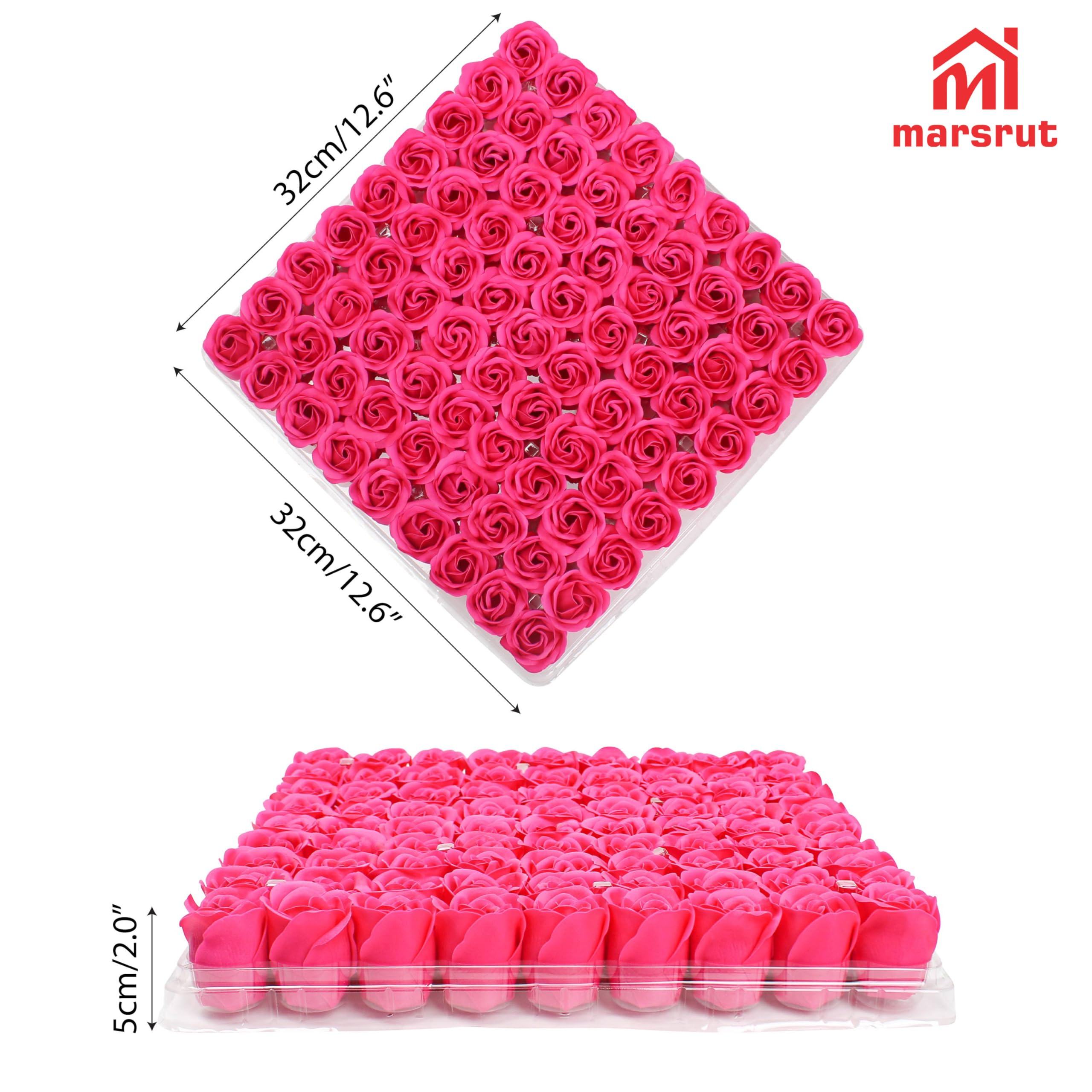 Marsrut rose-shaped bath soap showcased as a charming spa centerpiece or boutique gift.