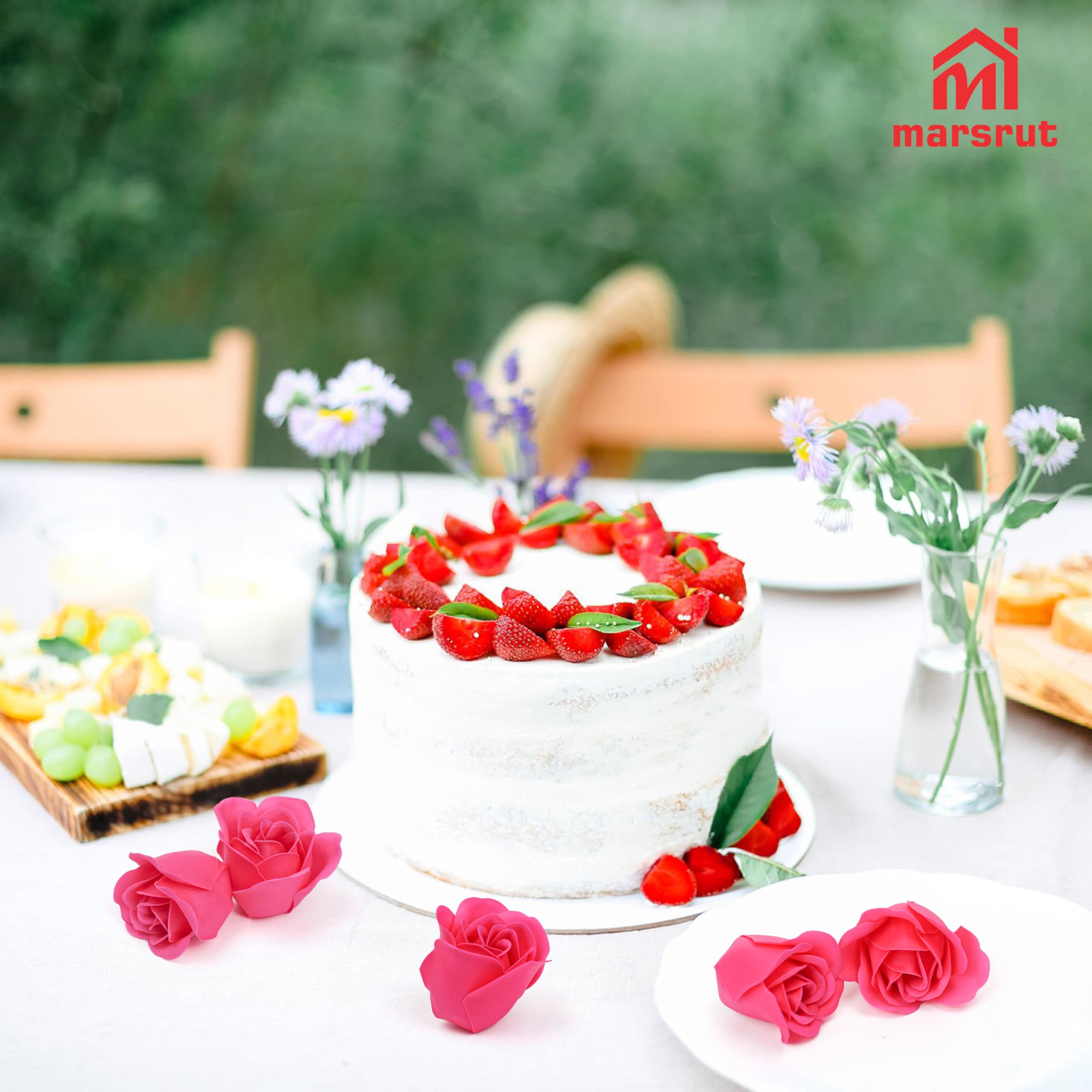 Marsrut Valentine’s rose soap offers a romantic accent for gifts and spa rituals.