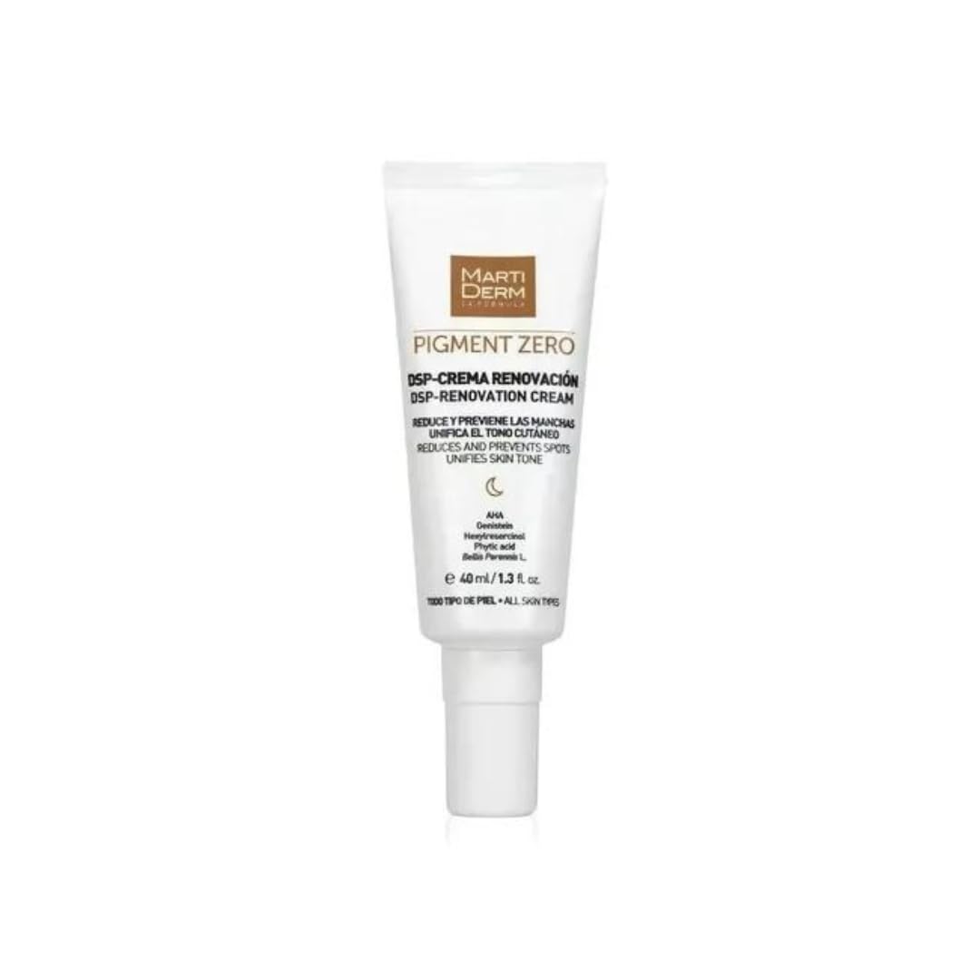 Close-up of the creamy texture of Martiderm DSP Night Renewal Cream for nightly hydration
