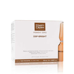 Close-up of ampoules highlighting pure vitamin C and DSP-TX complex
