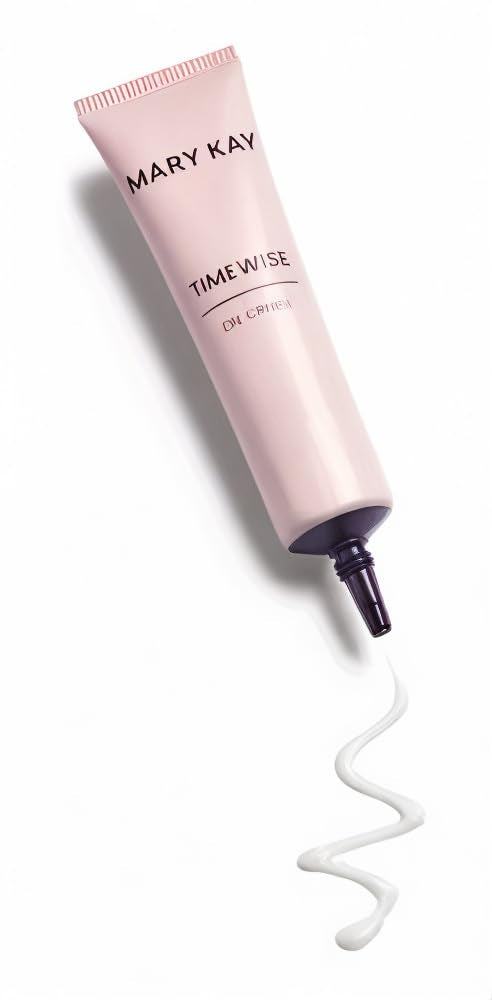 Mary Kay Eye Cream applies smoothly in daily skincare routine.