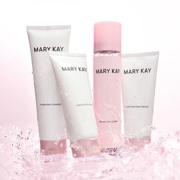 Mary Kay Hydrating Regimen bottle image showing cleanser for daily hydration and balanced skin.