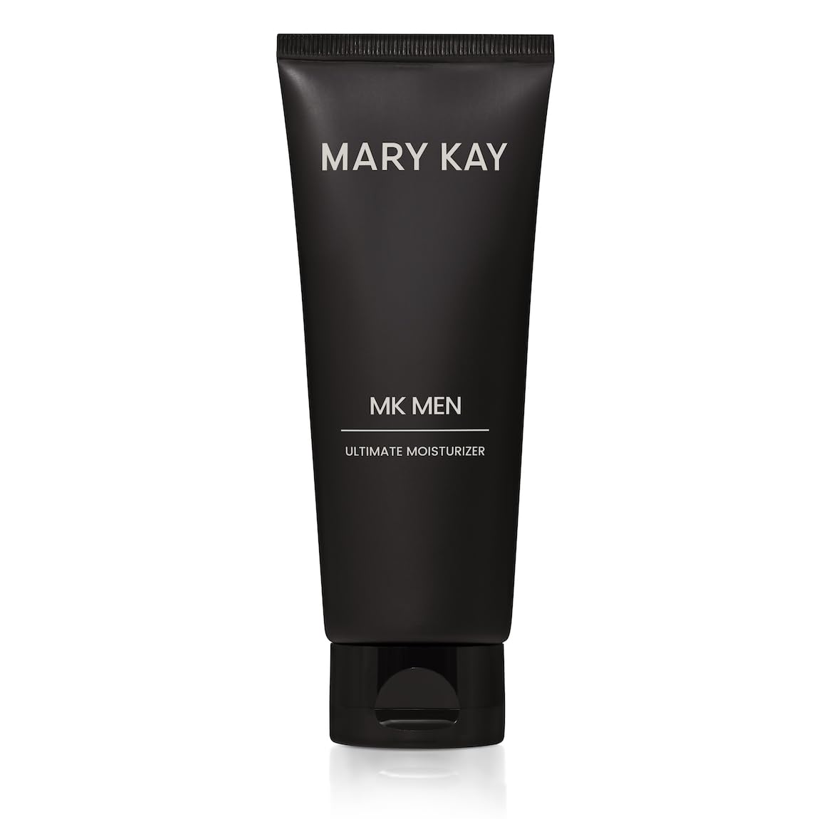 Mary Kay MK Men Advanced Facial Hydrator pump application showing quick absorption.