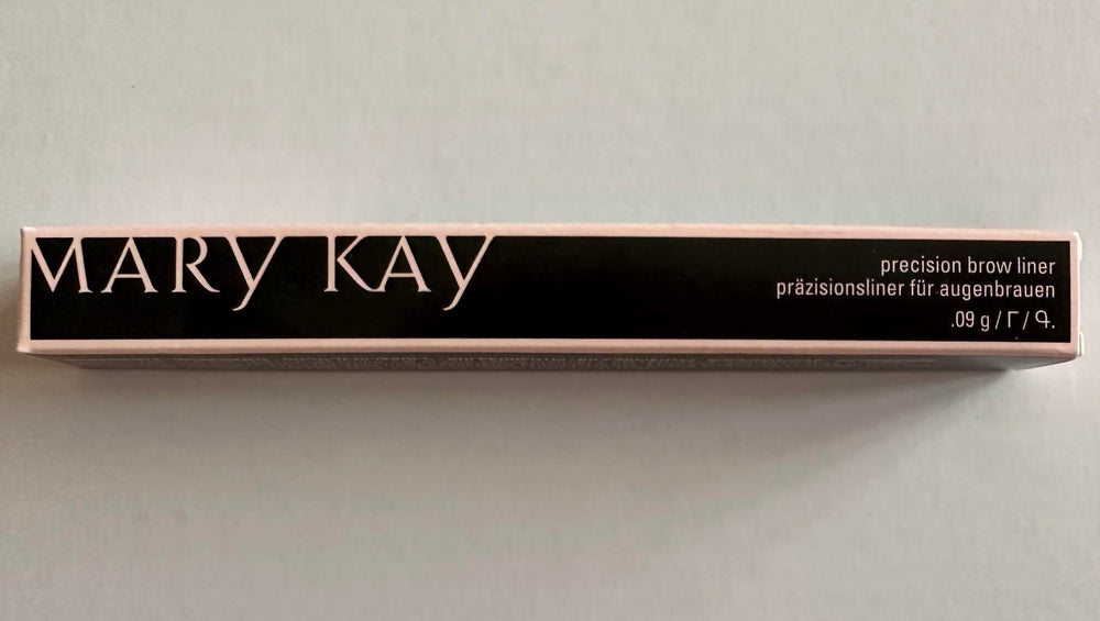 Mary Kay Signature Brow Liner Blonde angled-application for precise arch shaping.