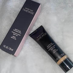 Mary Kay Timewise Matte 3D Foundation Beige W160 bottle for a long-lasting matte finish