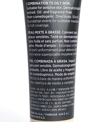 Mary Kay TimeWise Matte 3D Foundation Ivory C110 on skin shows fade-resistant, shine-free finish