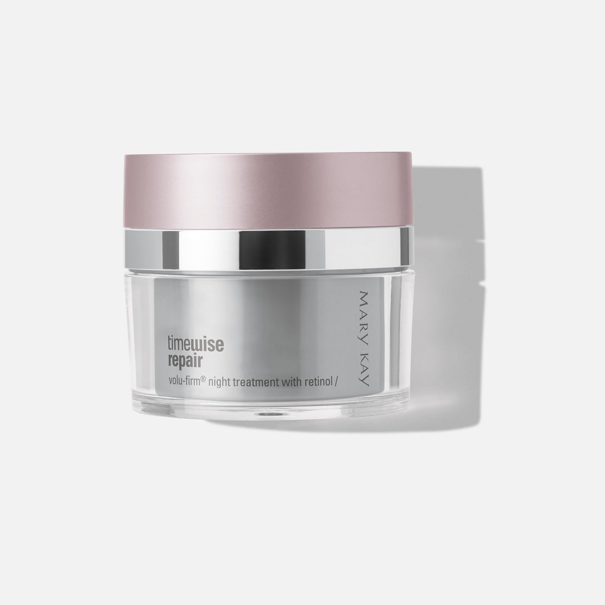 Mary Kay TimeWise Repair Volu-Firm Night Treatment bottle for overnight hydration.