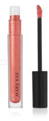 Mary Kay Unlimited Lip Gloss Fancy Nancy swatch for a glossy pink-nude finish ideal for daily wear