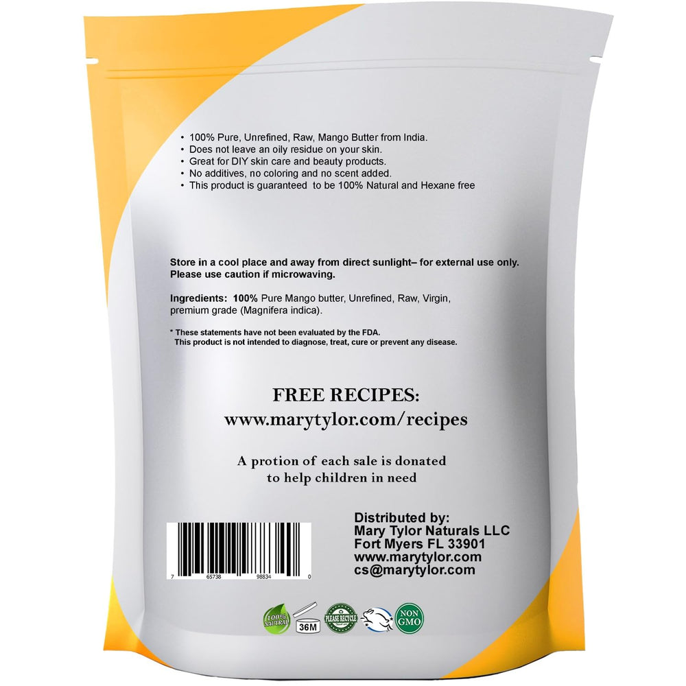 Mary Tylor Naturals mango butter face application for gentle hydration