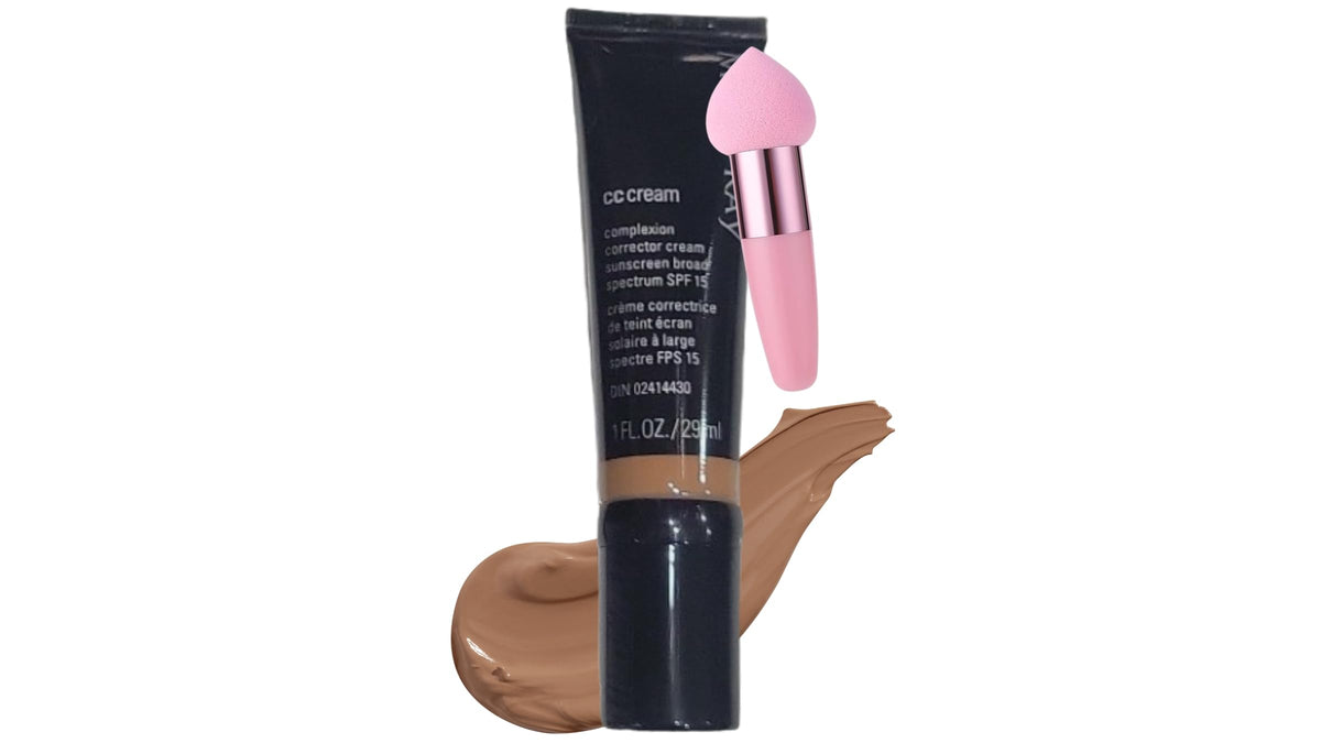 Mary Y KK cc cream with SPF 50 provides light coverage and daily sun protection for the face