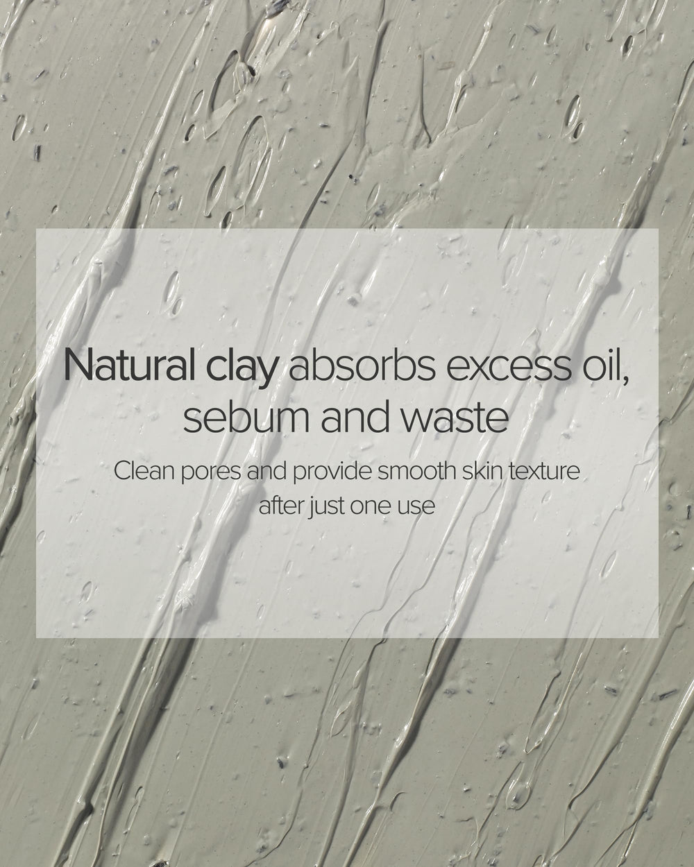 Mary&May centella and clays ingredients visual highlight soothing cleanse benefits