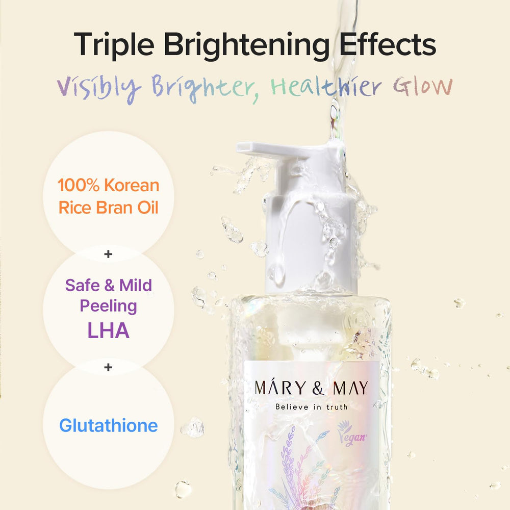 Oil-to-milk transition during cleansing leaves skin clean and comfortable