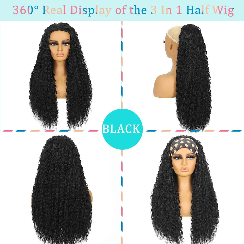 MARYLING Headband style blends with your hairline for a natural look