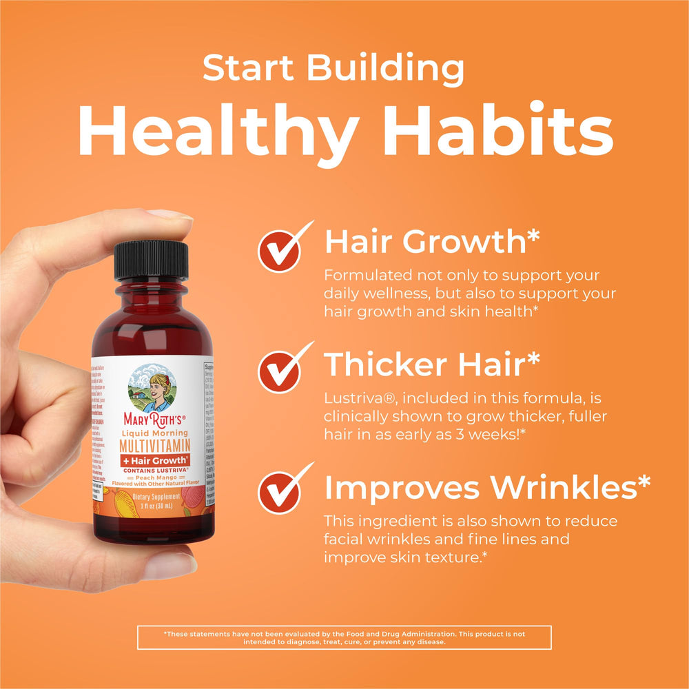 MaryRuths Vegan, dairy-free, gluten-free label for allergy-conscious nutrition