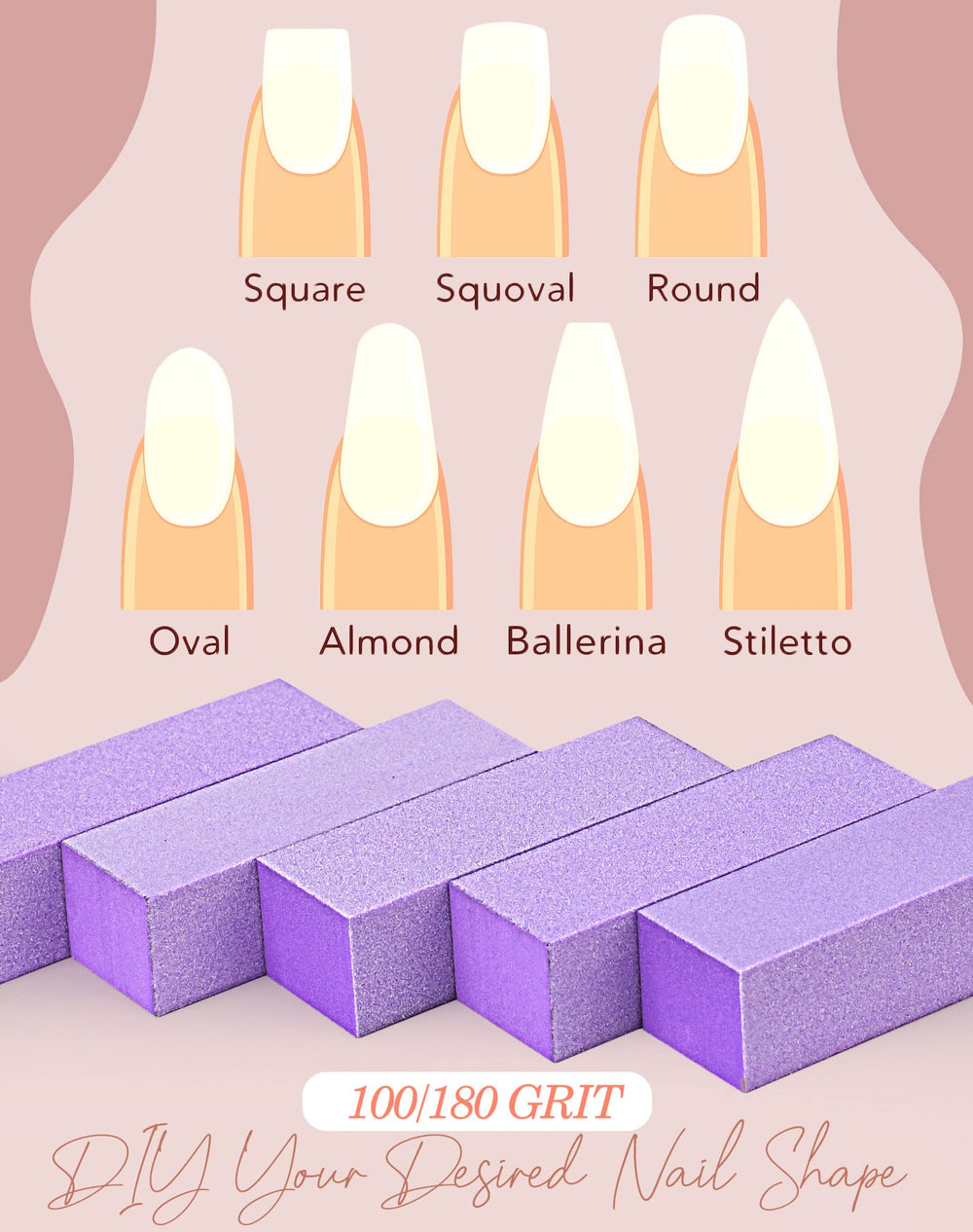 Maryton at-home manicure-pedicure buffer that is washable and durable.