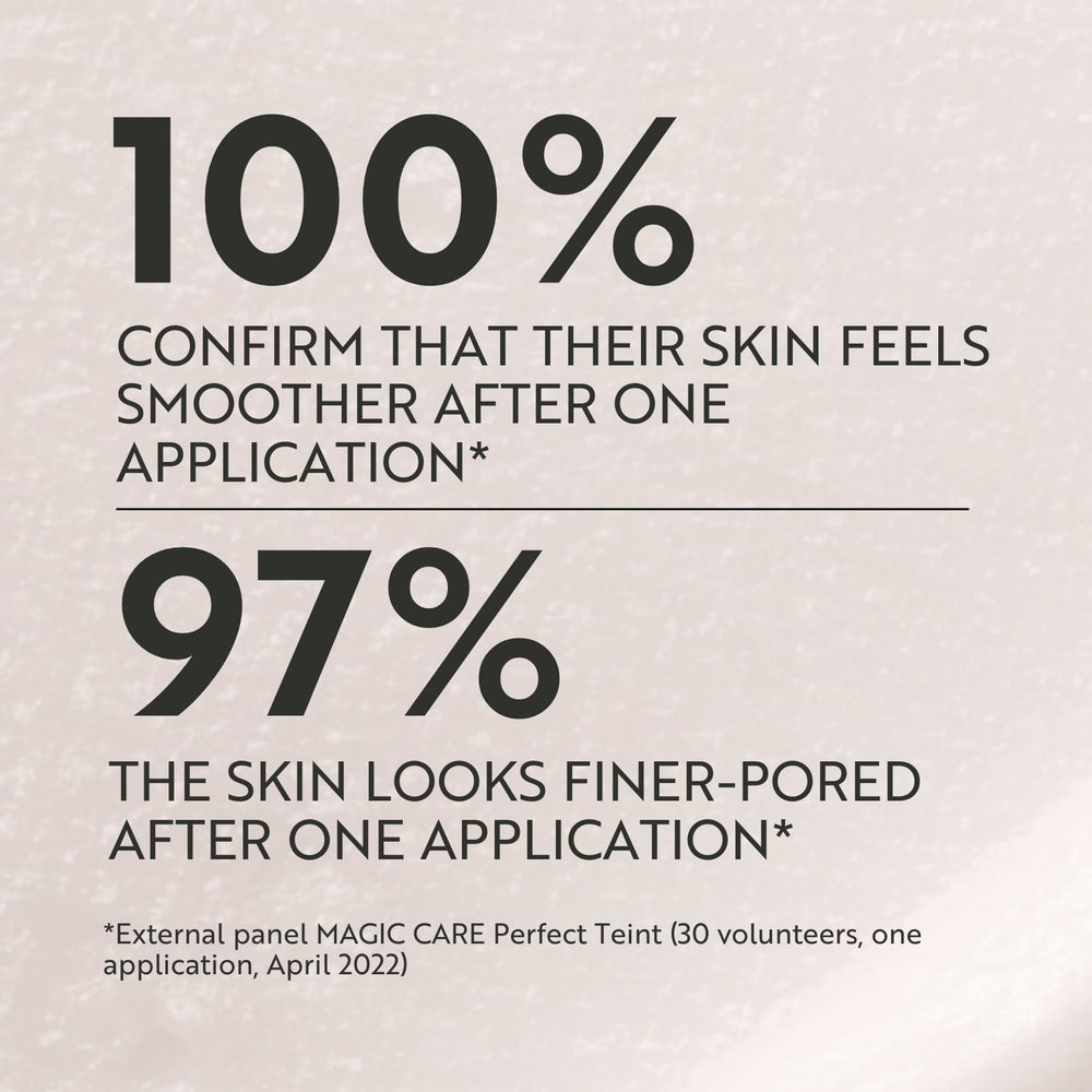 M. Asam Magic Care Perfect Teint under makeup demonstrates primer versatility.