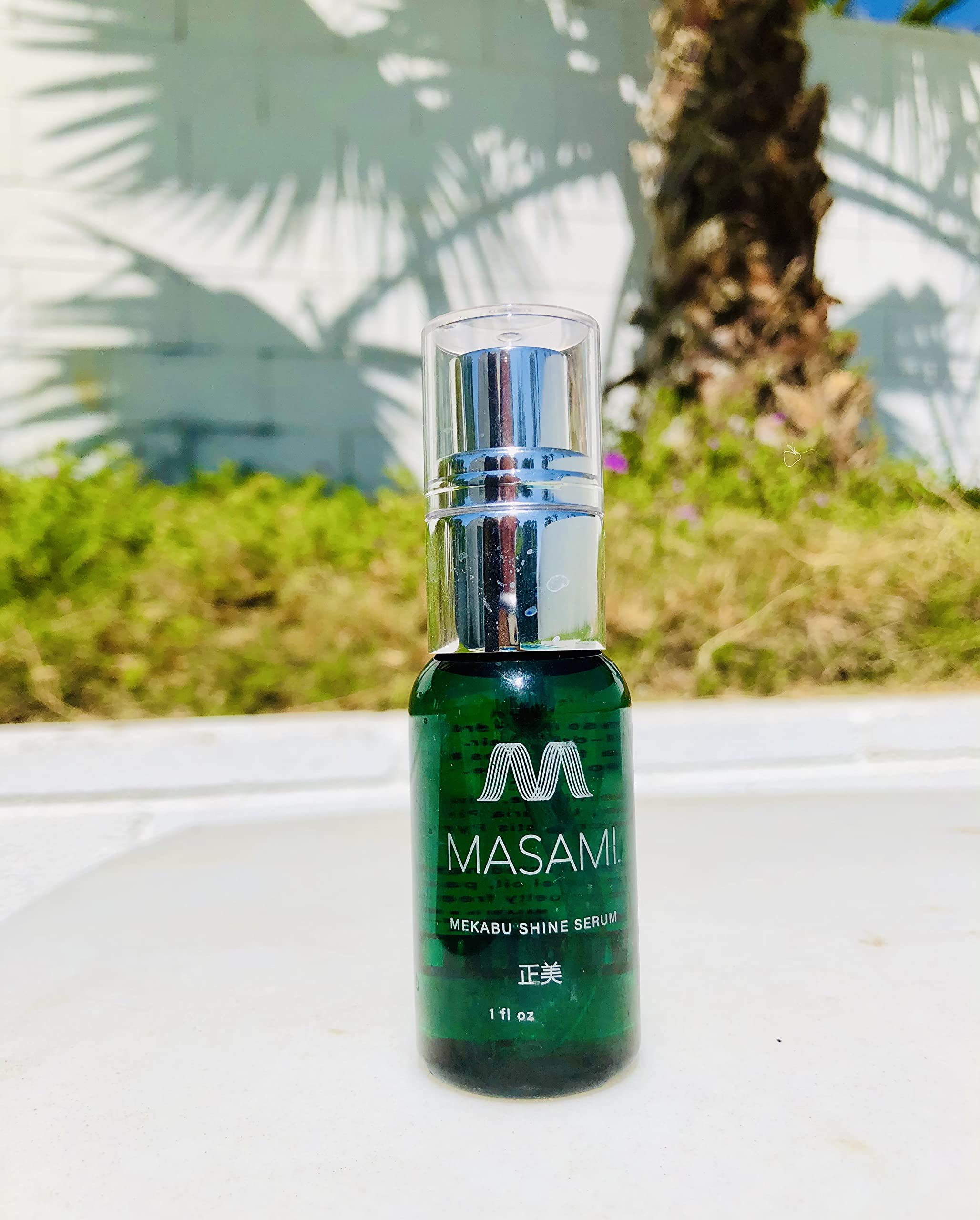 Masami Mekabu Hydrating Shine Serum color protection with botanical hydration.