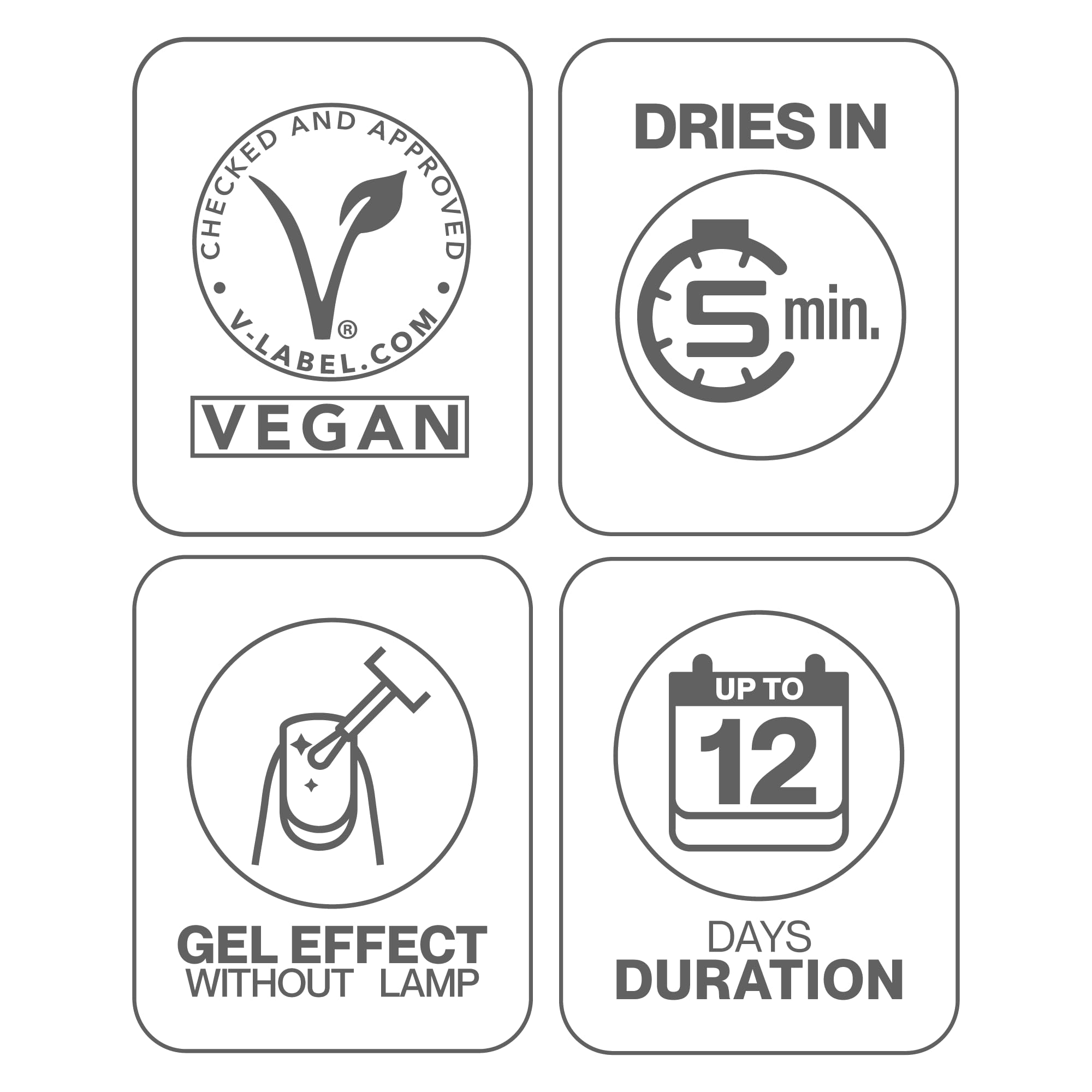 13-free label and vegan formula emphasize cleaner beauty choices