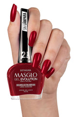 MASGLO Gel Evolution Refinada color swatch highlights sleek finish
