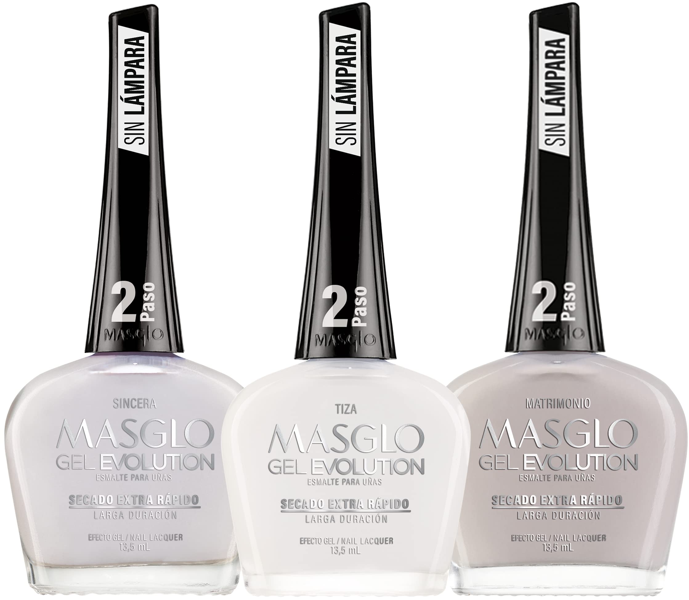 MASGLO Gel Evolution bottle closeup, fast-drying gel without UV lamp.