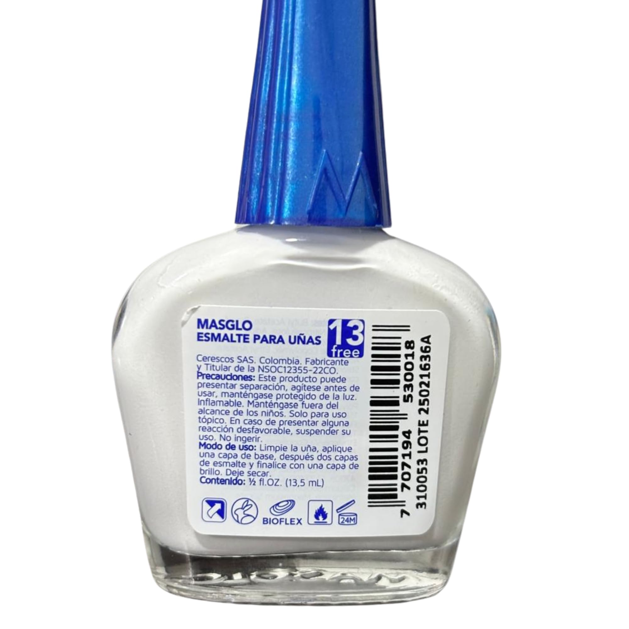 MASGLO Tradicional glossy finish enhances color with a glass-like shine.