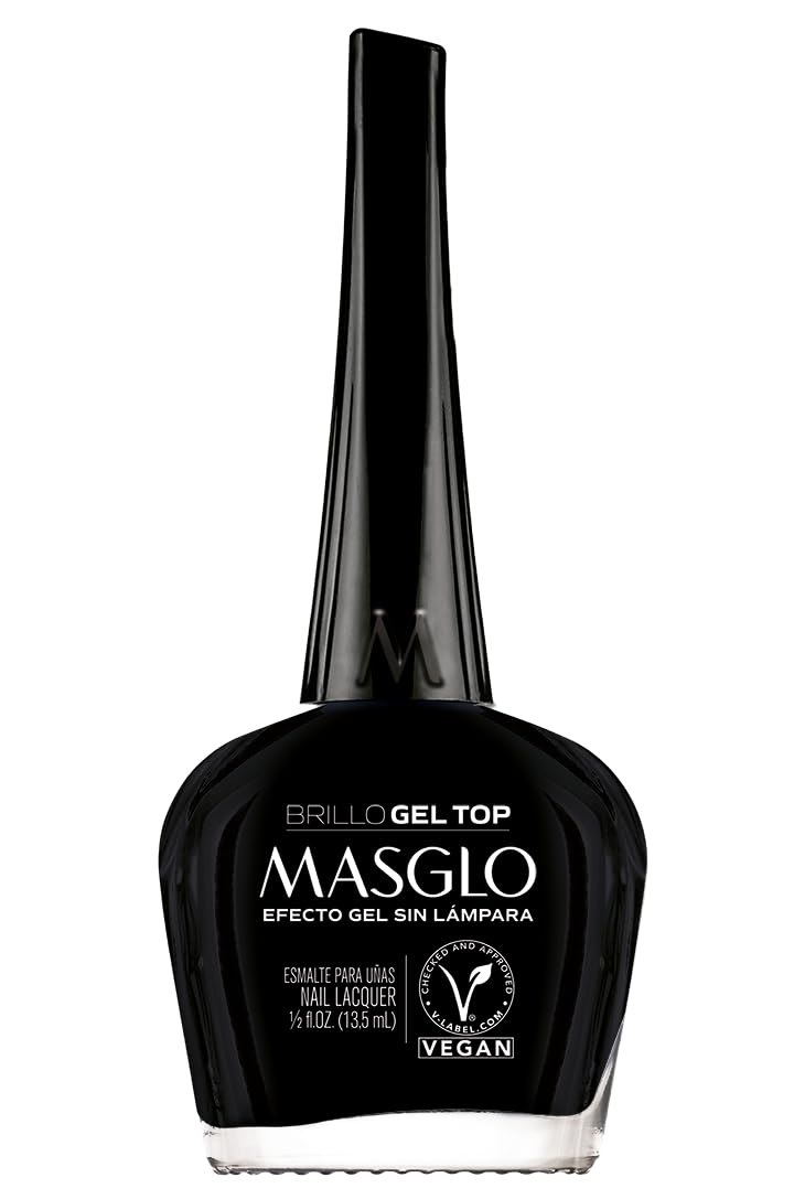 MASGLO Tradicional top coat gel gloss for salon-quality shine
