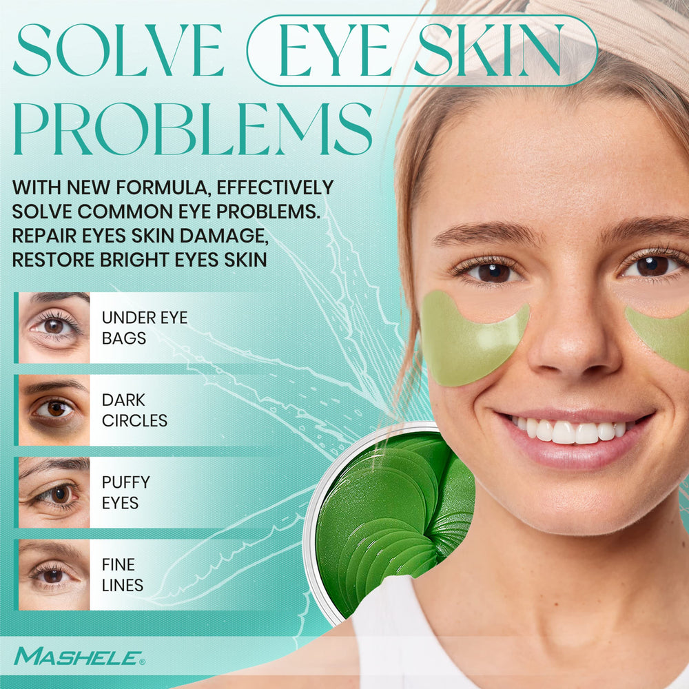 MASHELE Aloe Vera Collagen Eye Gel Pads boost elasticity and moisture around the eyes.