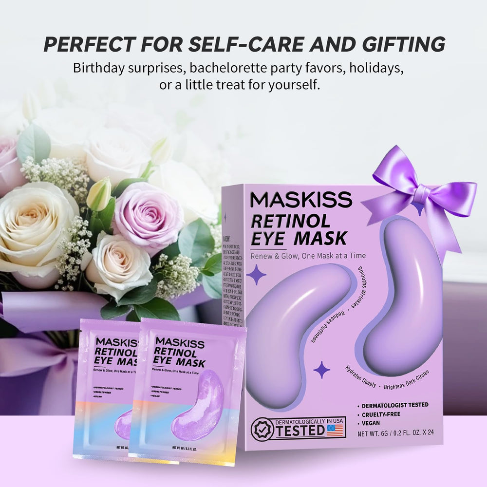 Maskiss Brighten & Energize — reduces discoloration and puffiness