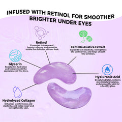 Maskiss Gel Patches Hydration Burst — visibly plump and refreshed look