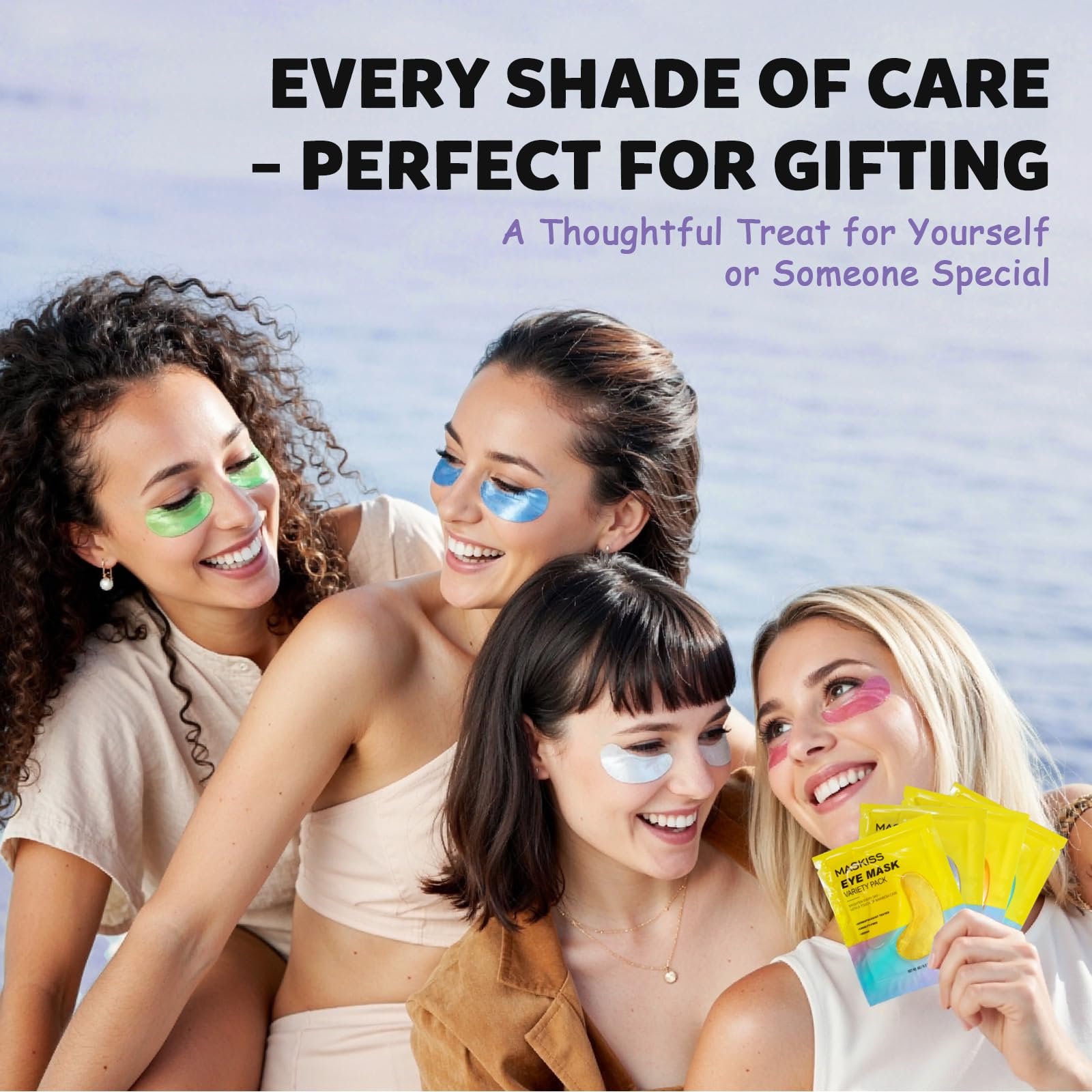 Maskiss package opened with brand logo highlights premium presentation for gifting.