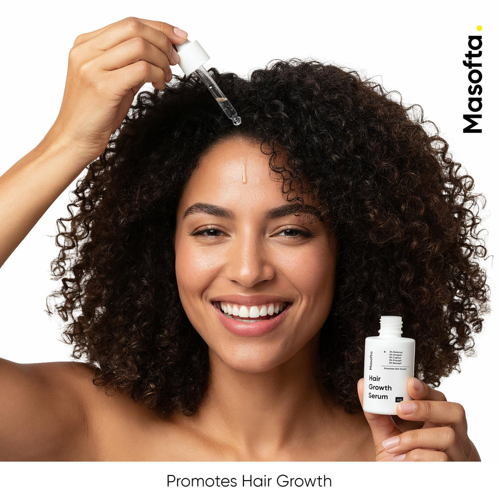 Masofta hair follicle-stimulation visual suggests potential growth support