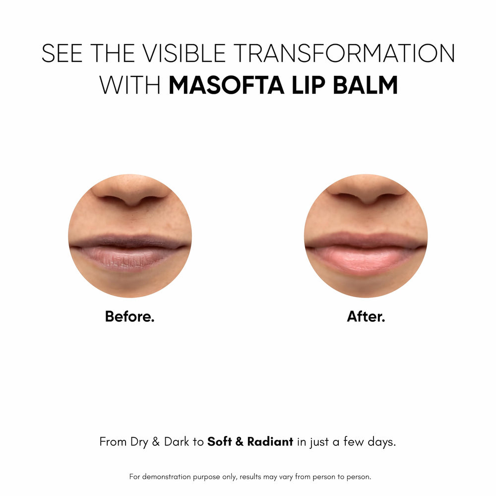 Masofta Nourishing Lip Balm keeps lips moisturized daily