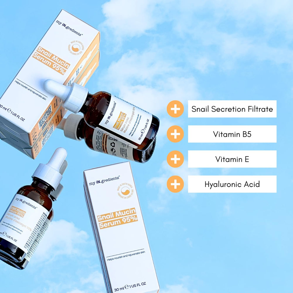 Masque Bar Snail Mucin Serum rapidly absorbs leaving no residue.