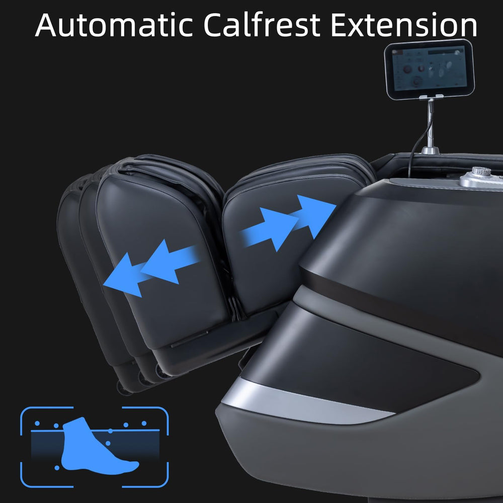 MassaMAX MT339 body scan visually adapts for personalized comfort.