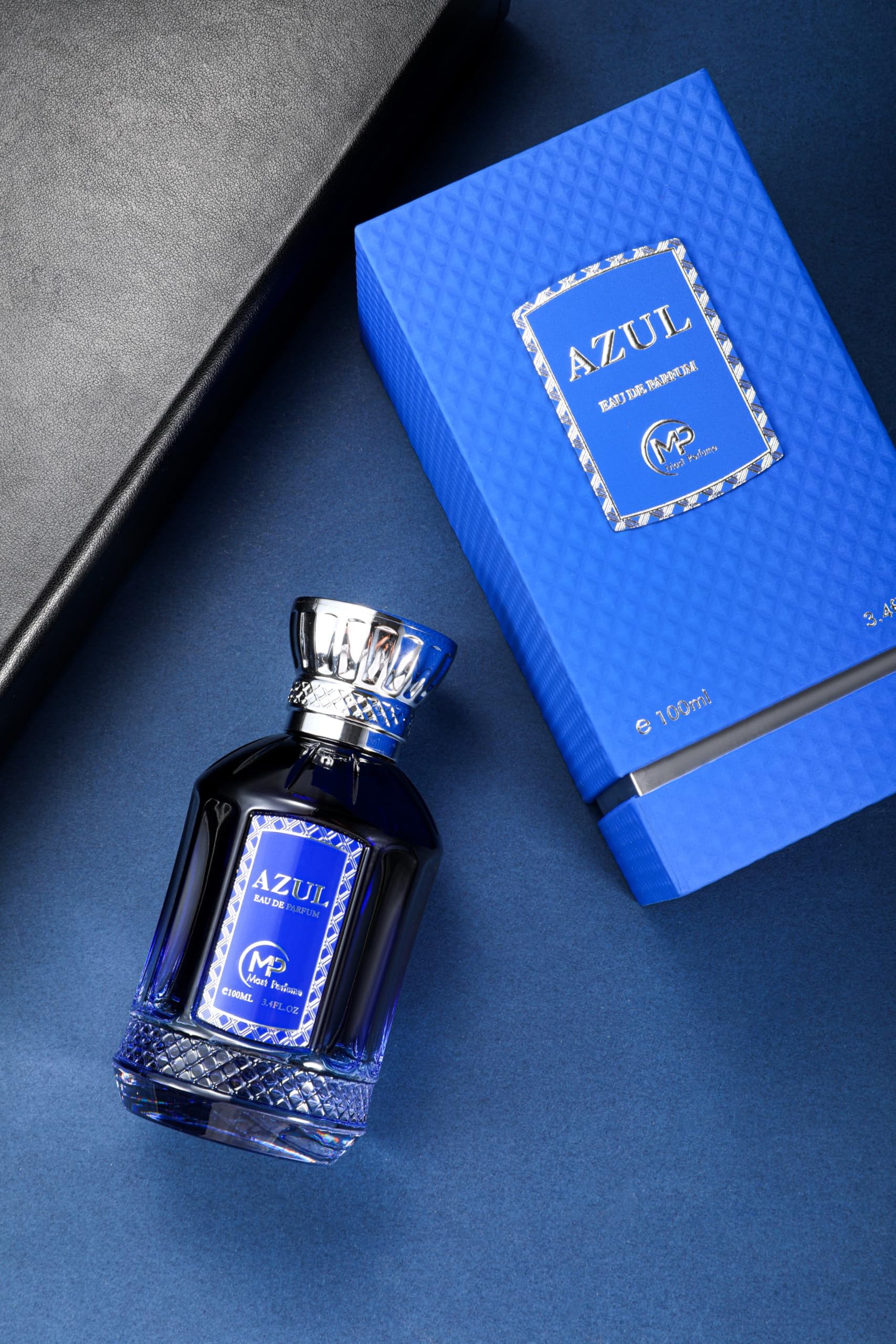Mast Perfume Azul EDP packaging box ready for gifting.