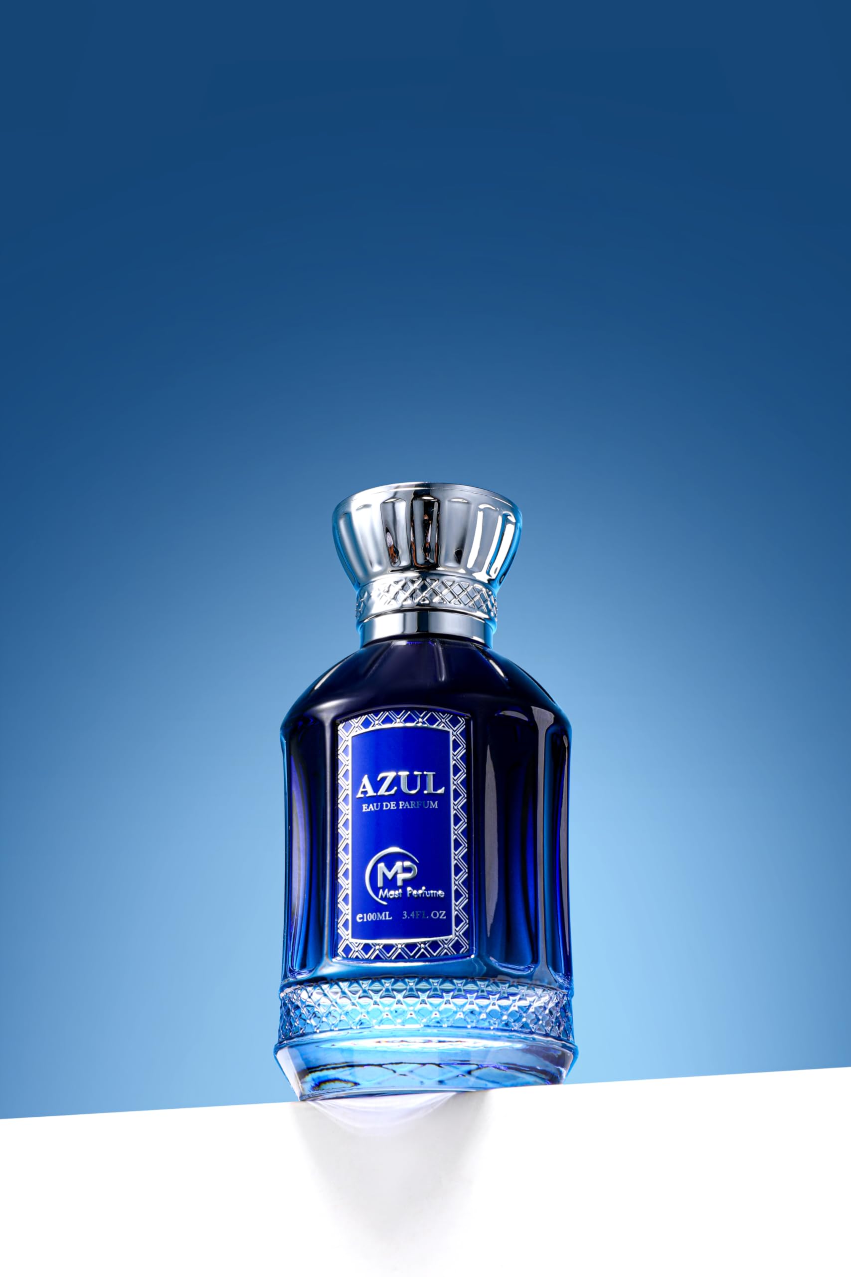 Mast Perfume Azul EDP spray bottle, ideal for daytime freshness.
