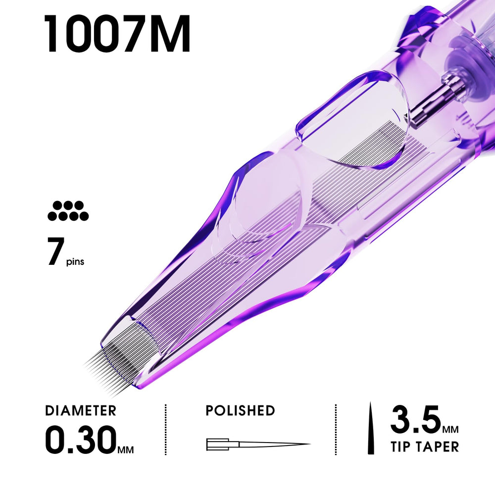 MAST TATTOO Pro2 curved magnum in-use demonstrates versatile shading performance.