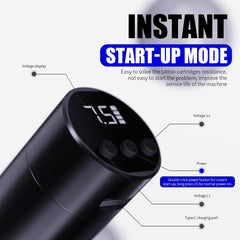 Mast Tattoo Tour Fly Mcore motor delivers quiet, smooth operation